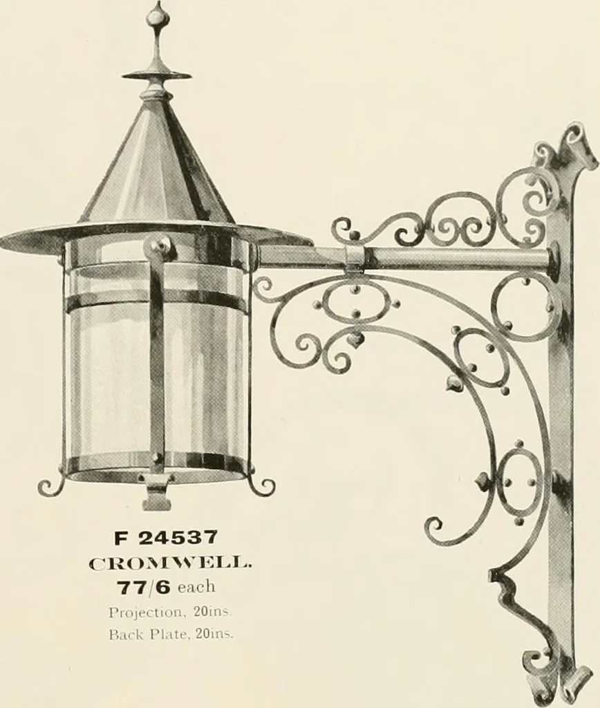 An illustration from Electric fixtures & glassware : F & G section, 13th ed., 1911, leaf 150