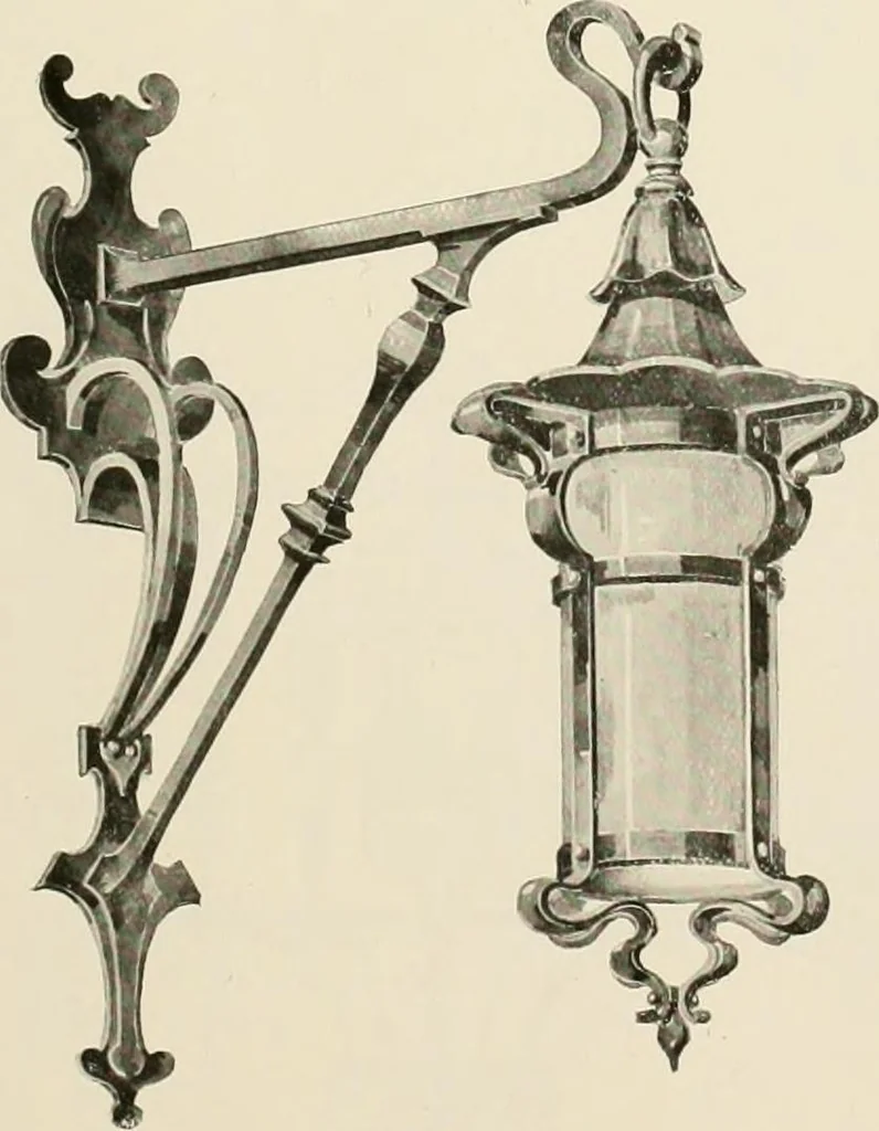An illustration from Electric fixtures & glassware : F & G section, 13th ed., 1911, leaf 150
