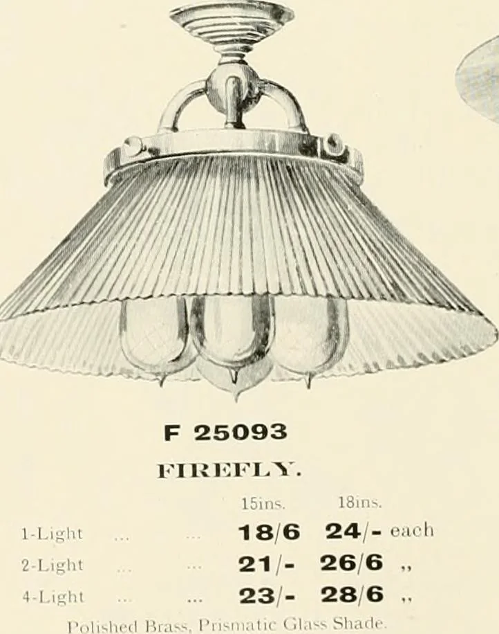 An illustration from Electric fixtures & glassware : F & G section, 13th ed., 1911, leaf 155