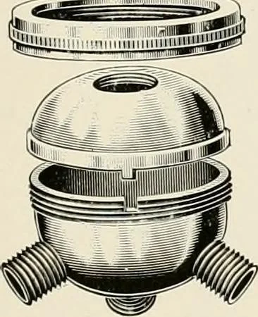 An illustration from Electric fixtures & glassware : F & G section, 13th ed., 1911, leaf 16