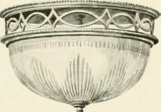 An illustration from Electric fixtures & glassware : F & G section, 13th ed., 1911, leaf 167