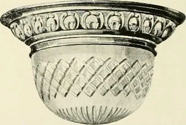 An illustration from Electric fixtures & glassware : F & G section, 13th ed., 1911, leaf 167