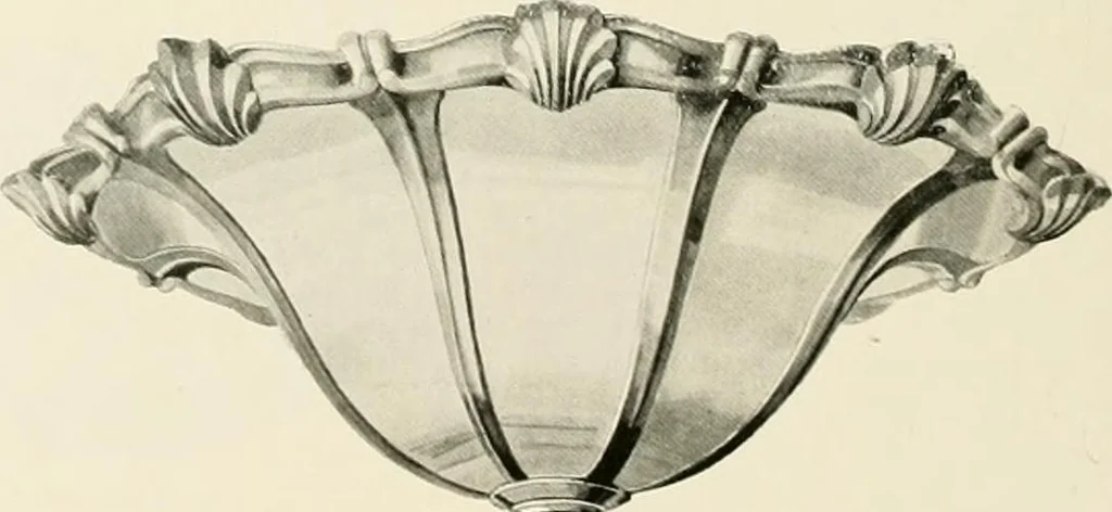 An illustration from Electric fixtures & glassware : F & G section, 13th ed., 1911, leaf 167