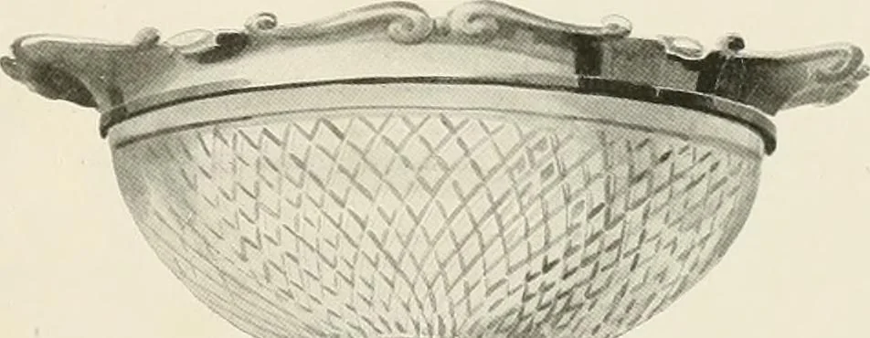 An illustration from Electric fixtures & glassware : F & G section, 13th ed., 1911, leaf 168
