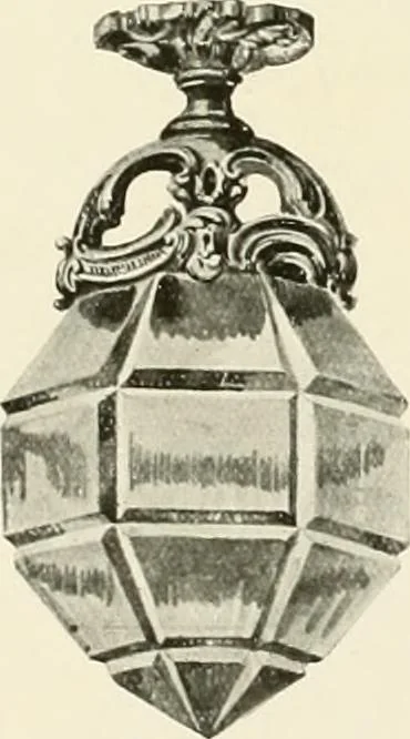 An illustration from Electric fixtures & glassware : F & G section, 13th ed., 1911, leaf 169