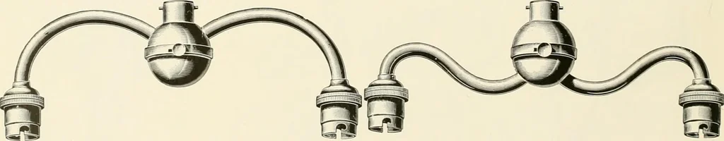 An illustration from Electric fixtures & glassware : F & G section, 13th ed., 1911, leaf 17