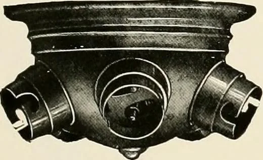 An illustration from Electric fixtures & glassware : F & G section, 13th ed., 1911, leaf 18