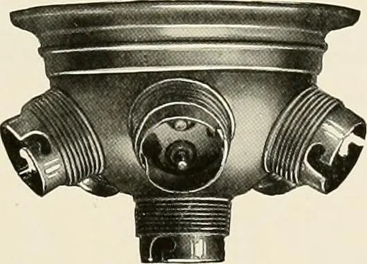 An illustration from Electric fixtures & glassware : F & G section, 13th ed., 1911, leaf 18
