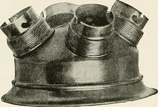 An illustration from Electric fixtures & glassware : F & G section, 13th ed., 1911, leaf 18
