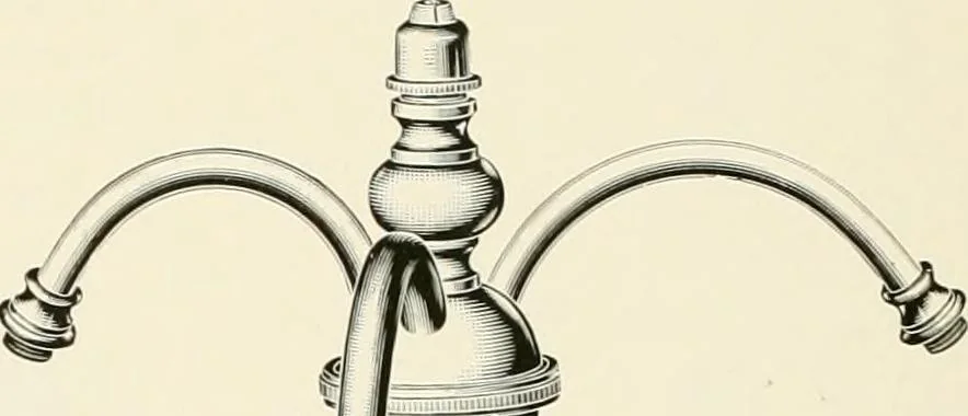 An illustration from Electric fixtures & glassware : F & G section, 13th ed., 1911, leaf 19