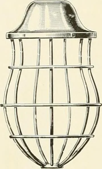 An illustration from Electric fixtures & glassware : F & G section, 13th ed., 1911, leaf 21