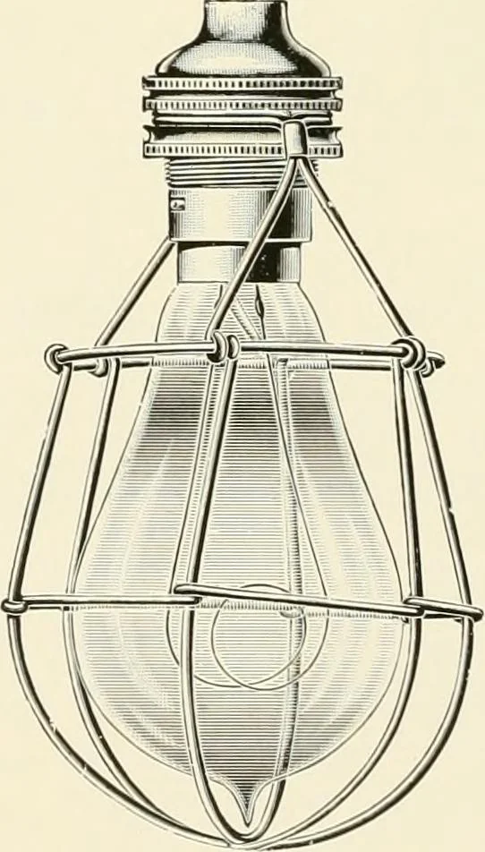 An illustration from Electric fixtures & glassware : F & G section, 13th ed., 1911, leaf 21
