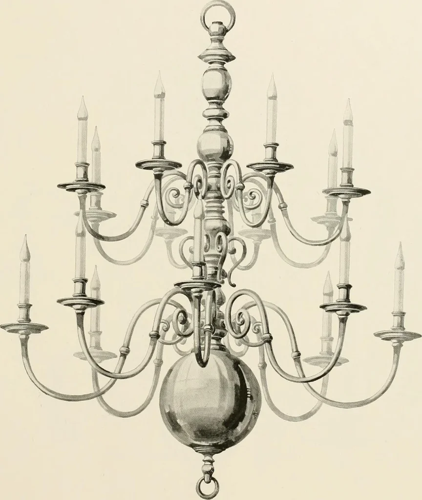 An illustration from Electric fixtures & glassware : F & G section, 13th ed., 1911, leaf 216