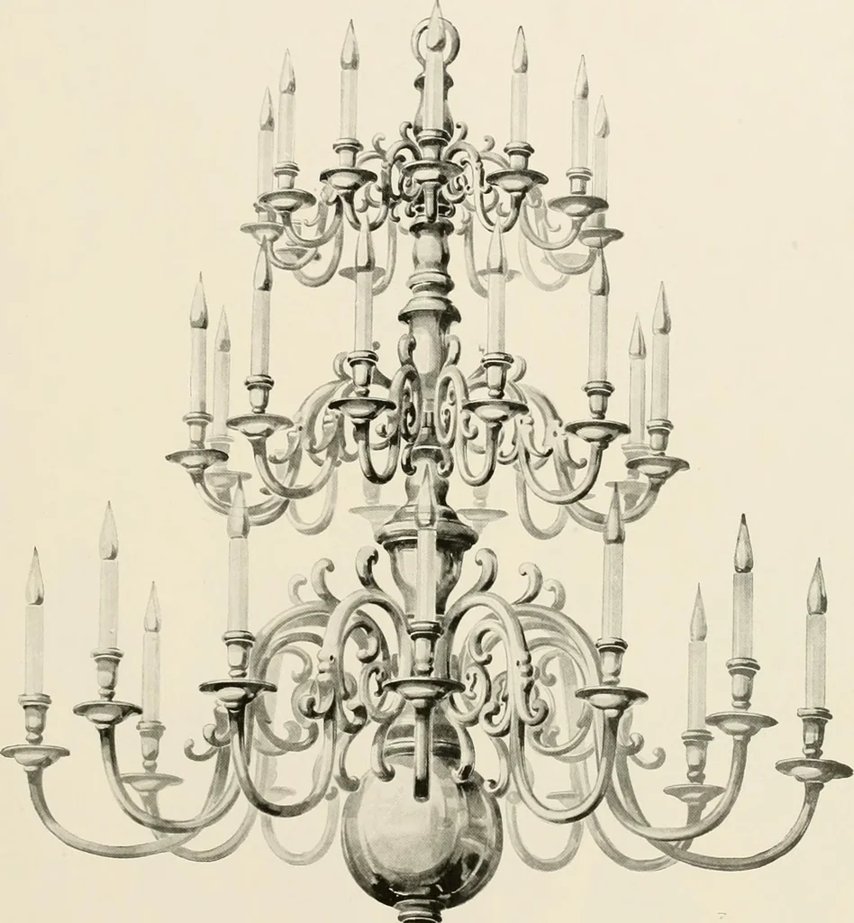 An illustration from Electric fixtures & glassware : F & G section, 13th ed., 1911, leaf 218