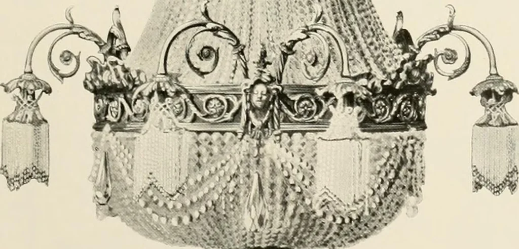 An illustration from Electric fixtures & glassware : F & G section, 13th ed., 1911, leaf 224