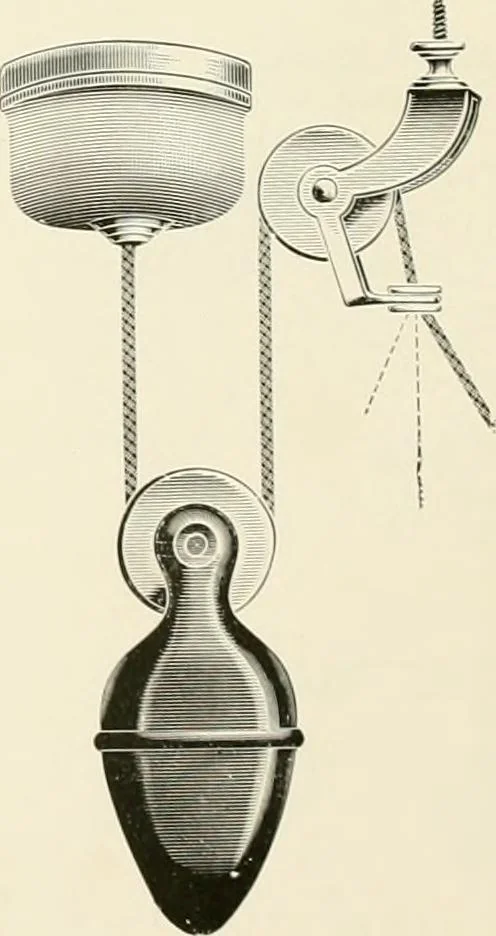 An illustration from Electric fixtures & glassware : F & G section, 13th ed., 1911, leaf 23