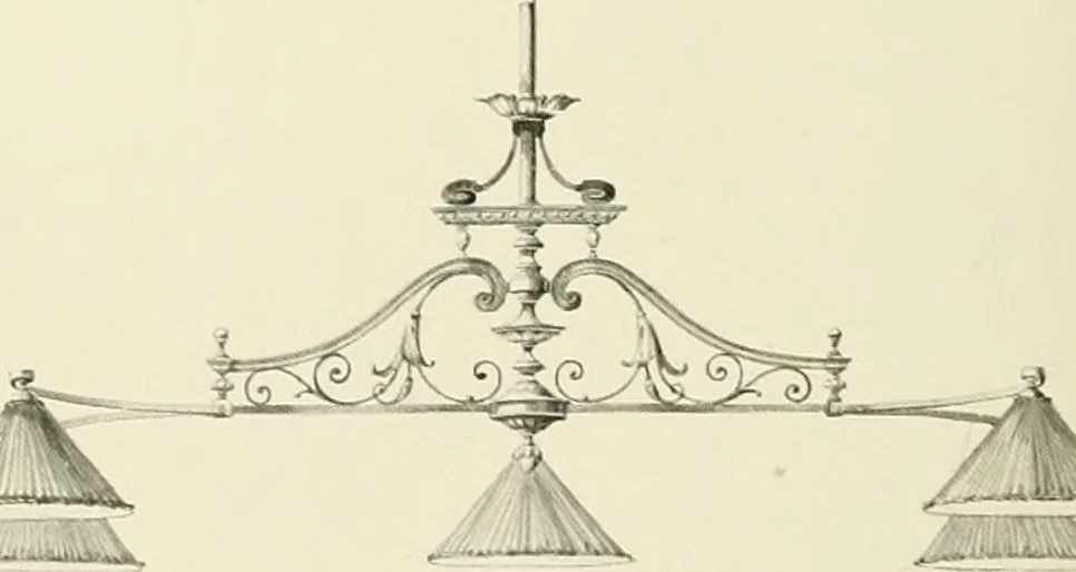 An illustration from Electric fixtures & glassware : F & G section, 13th ed., 1911, leaf 231
