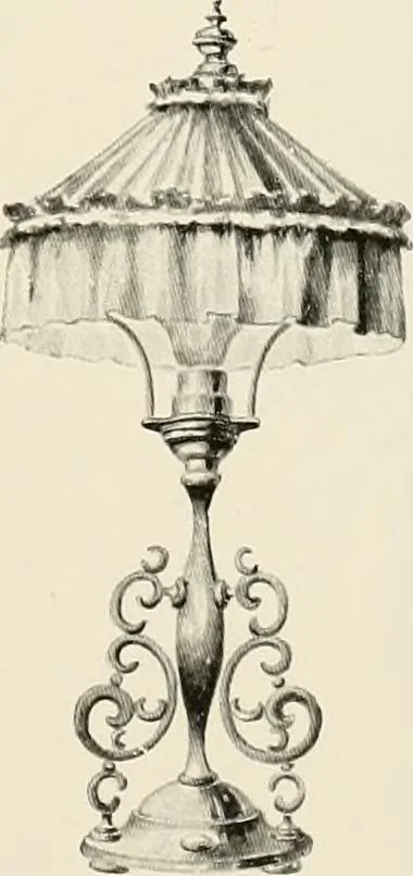 An illustration from Electric fixtures & glassware : F & G section, 13th ed., 1911, leaf 232