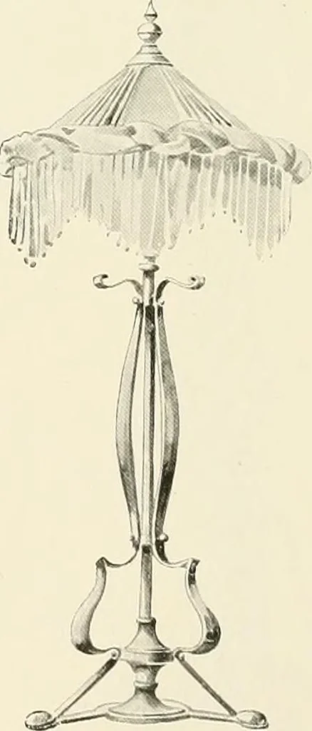 An illustration from Electric fixtures & glassware : F & G section, 13th ed., 1911, leaf 237