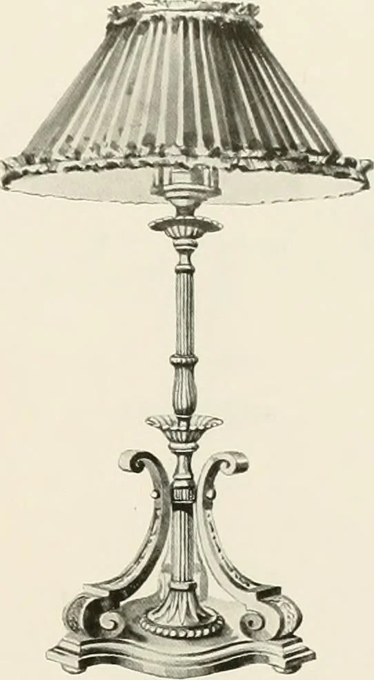 An illustration from Electric fixtures & glassware : F & G section, 13th ed., 1911, leaf 238