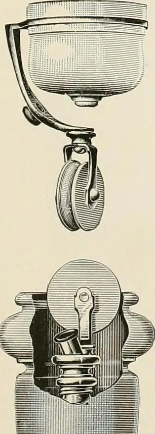 An illustration from Electric fixtures & glassware : F & G section, 13th ed., 1911, leaf 24