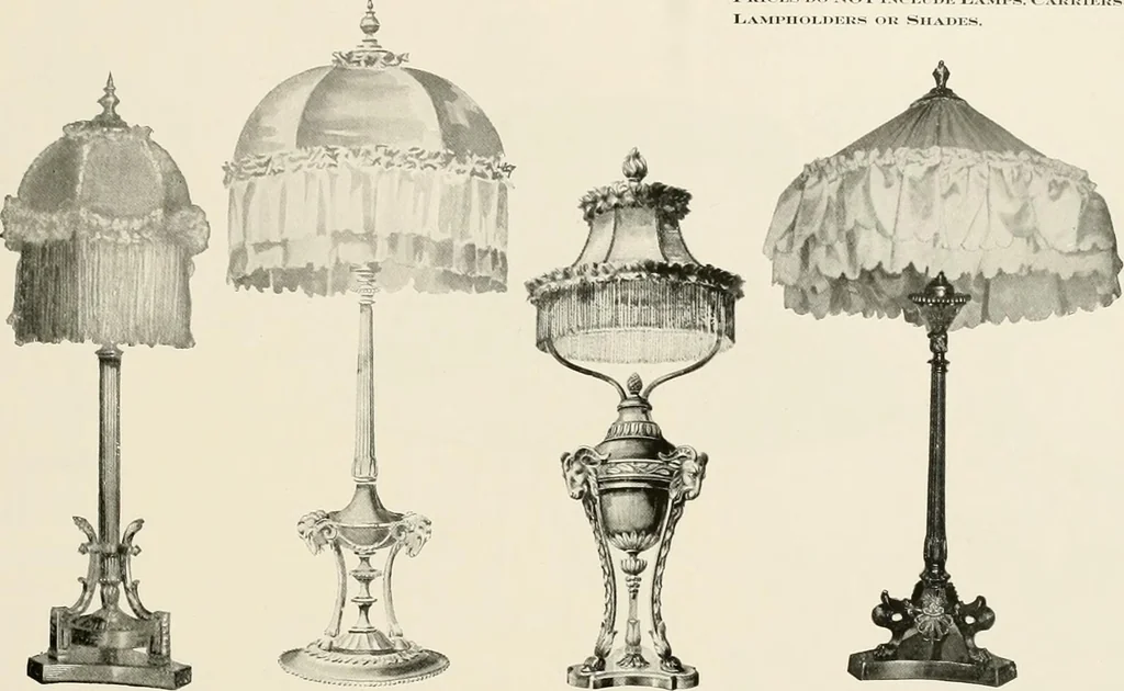 An illustration from Electric fixtures & glassware : F & G section, 13th ed., 1911, leaf 240
