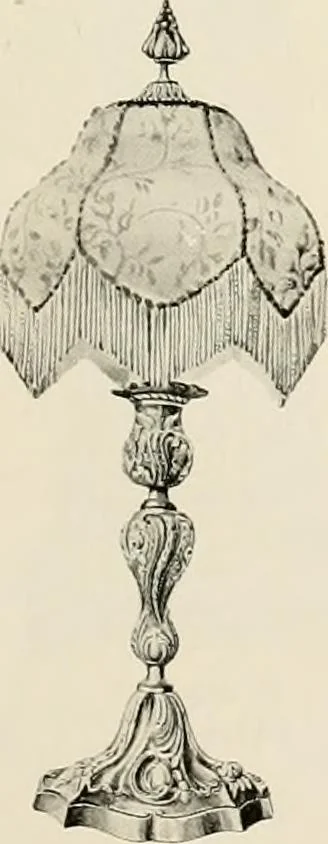 An illustration from Electric fixtures & glassware : F & G section, 13th ed., 1911, leaf 240