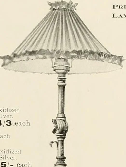An illustration from Electric fixtures & glassware : F & G section, 13th ed., 1911, leaf 242