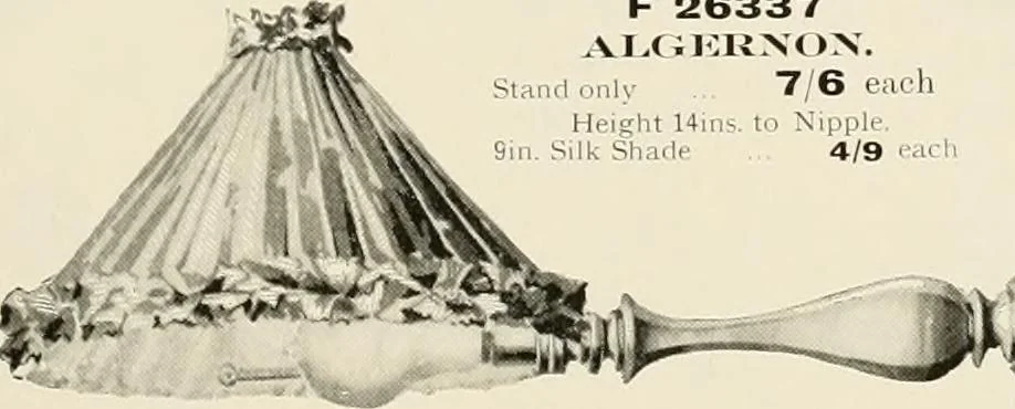 An illustration from Electric fixtures & glassware : F & G section, 13th ed., 1911, leaf 242