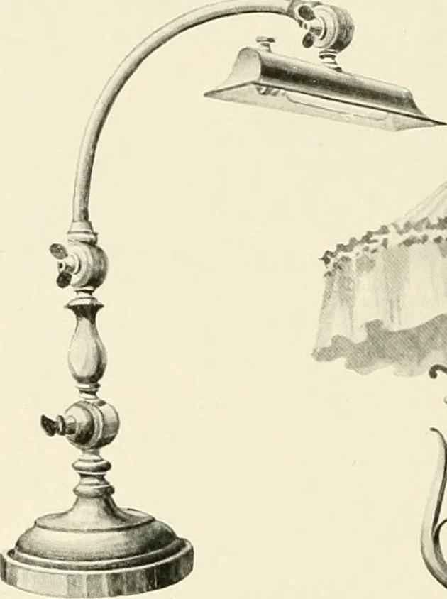 An illustration from Electric fixtures & glassware : F & G section, 13th ed., 1911, leaf 243