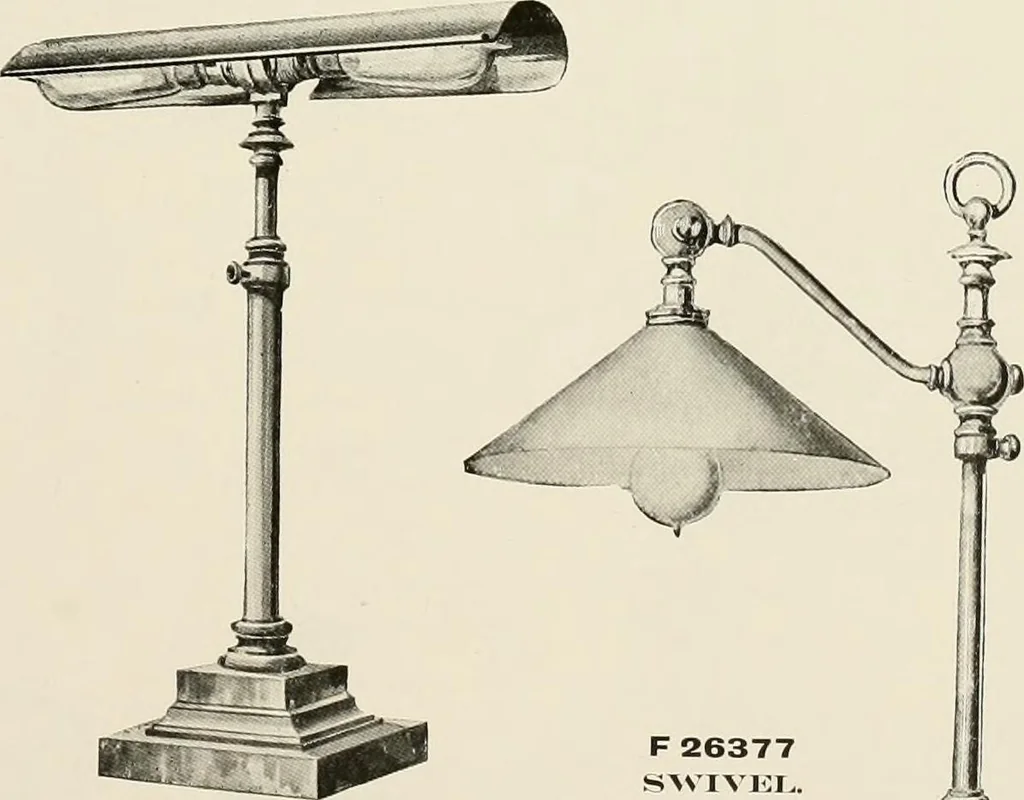 An illustration from Electric fixtures & glassware : F & G section, 13th ed., 1911, leaf 244