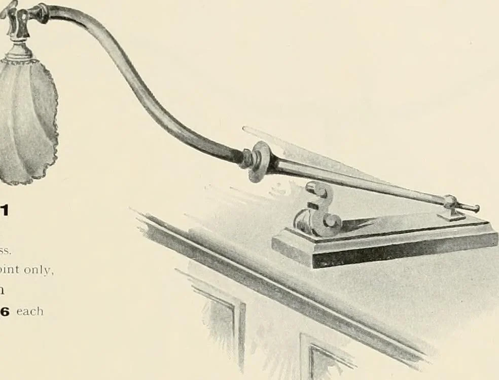 An illustration from Electric fixtures & glassware : F & G section, 13th ed., 1911, leaf 246