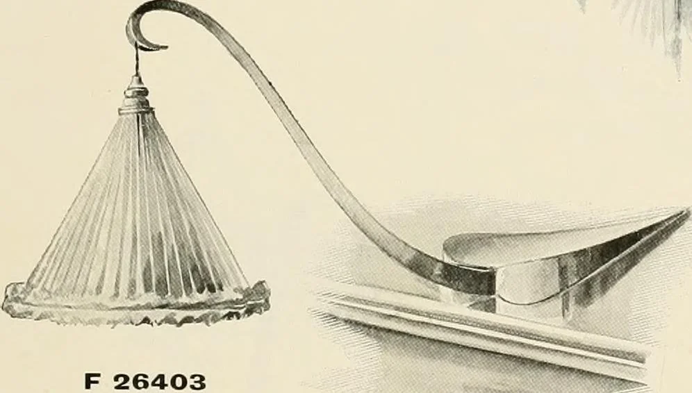 An illustration from Electric fixtures & glassware : F & G section, 13th ed., 1911, leaf 246