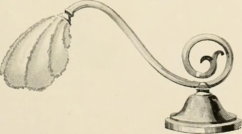 An illustration from Electric fixtures & glassware : F & G section, 13th ed., 1911, leaf 246