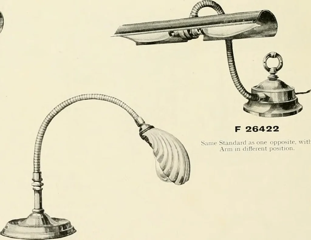 An illustration from Electric fixtures & glassware : F & G section, 13th ed., 1911, leaf 247