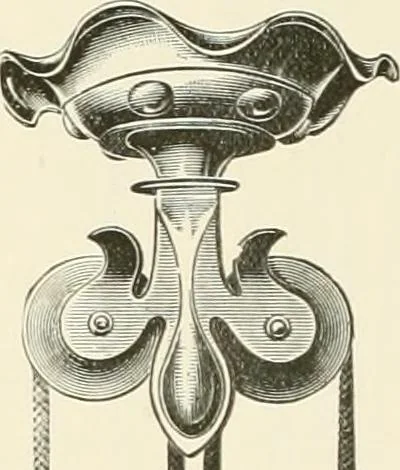 An illustration from Electric fixtures & glassware : F & G section, 13th ed., 1911, leaf 25