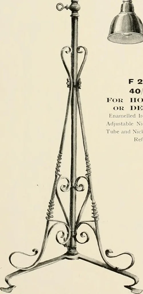 An illustration from Electric fixtures & glassware : F & G section, 13th ed., 1911, leaf 256