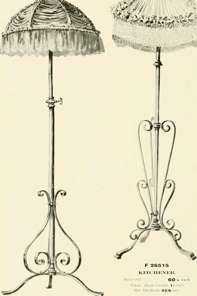An illustration from Electric fixtures & glassware : F & G section, 13th ed., 1911, leaf 257
