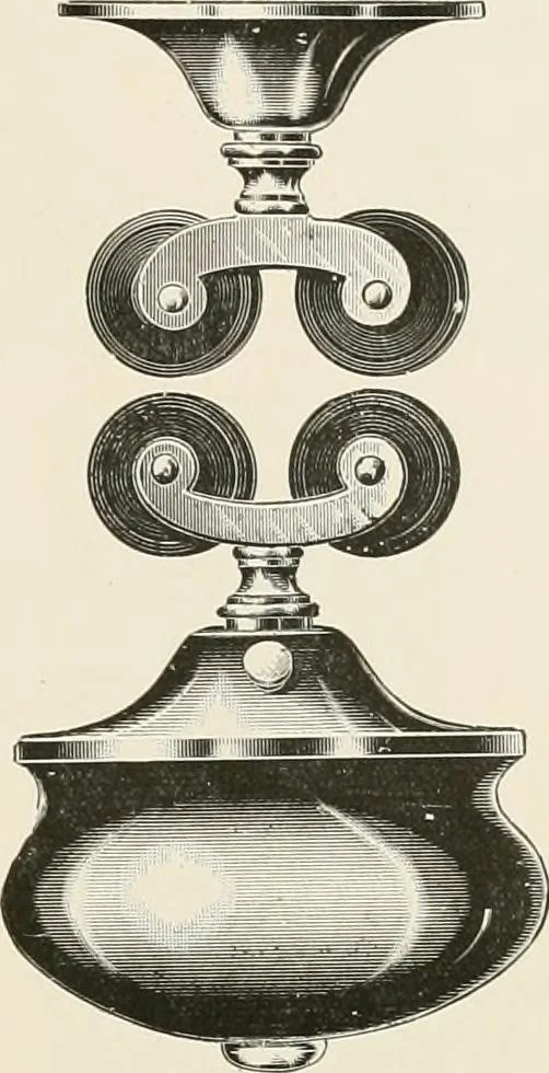 An illustration from Electric fixtures & glassware : F & G section, 13th ed., 1911, leaf 26