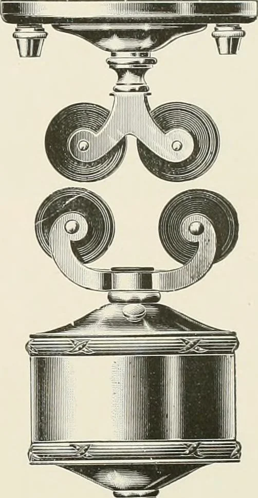 An illustration from Electric fixtures & glassware : F & G section, 13th ed., 1911, leaf 26