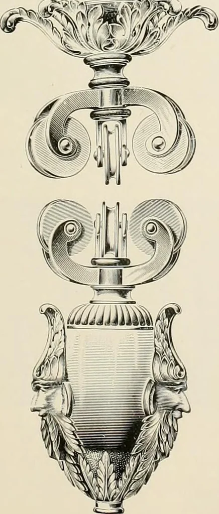 An illustration from Electric fixtures & glassware : F & G section, 13th ed., 1911, leaf 26