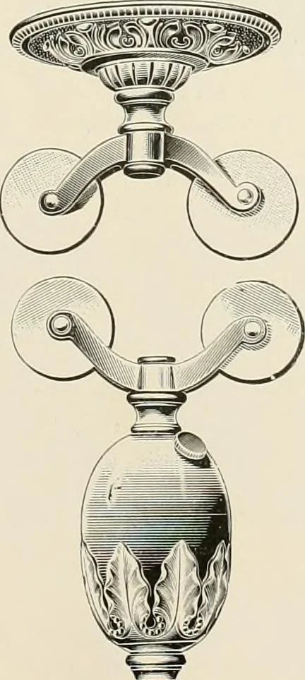 An illustration from Electric fixtures & glassware : F & G section, 13th ed., 1911, leaf 26