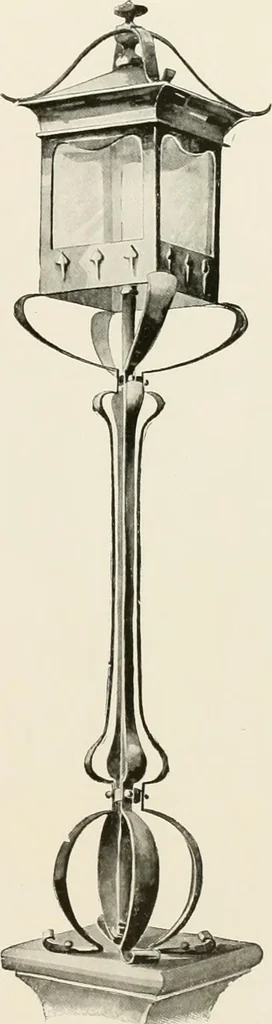 An illustration from Electric fixtures & glassware : F & G section, 13th ed., 1911, leaf 262