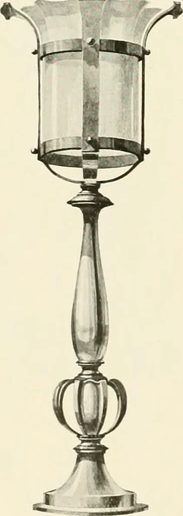 An illustration from Electric fixtures & glassware : F & G section, 13th ed., 1911, leaf 263