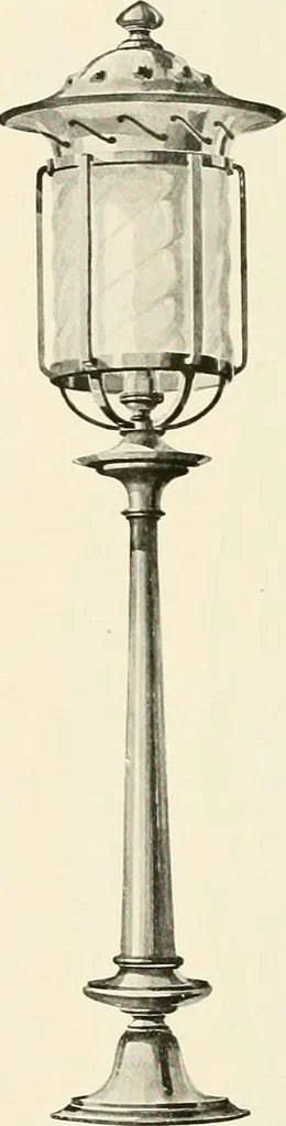 An illustration from Electric fixtures & glassware : F & G section, 13th ed., 1911, leaf 263