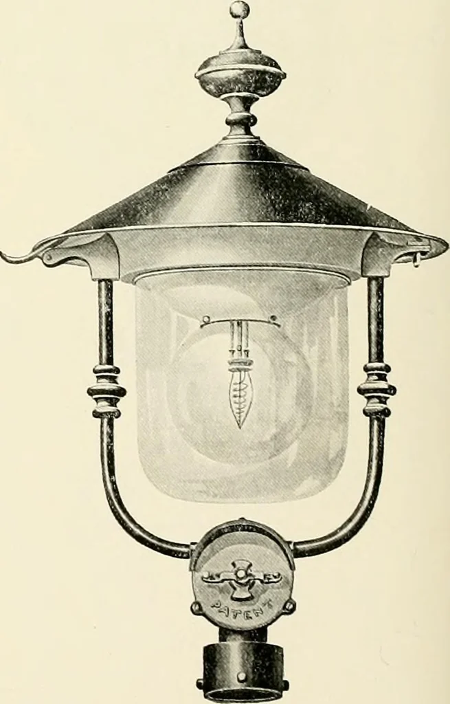 An illustration from Electric fixtures & glassware : F & G section, 13th ed., 1911, leaf 265
