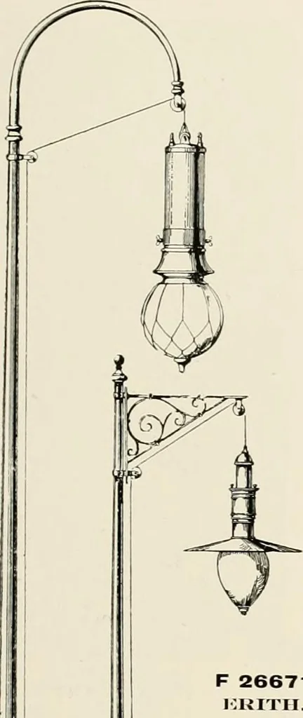 An illustration from Electric fixtures & glassware : F & G section, 13th ed., 1911, leaf 268