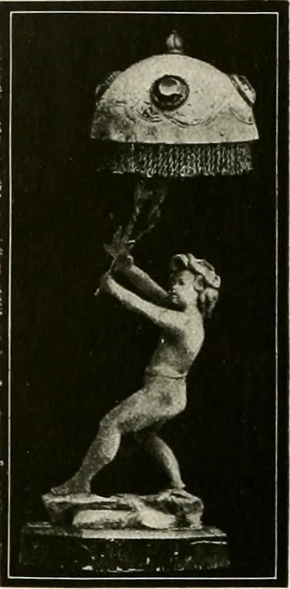 An illustration from Electric fixtures & glassware : F & G section, 13th ed., 1911, leaf 269