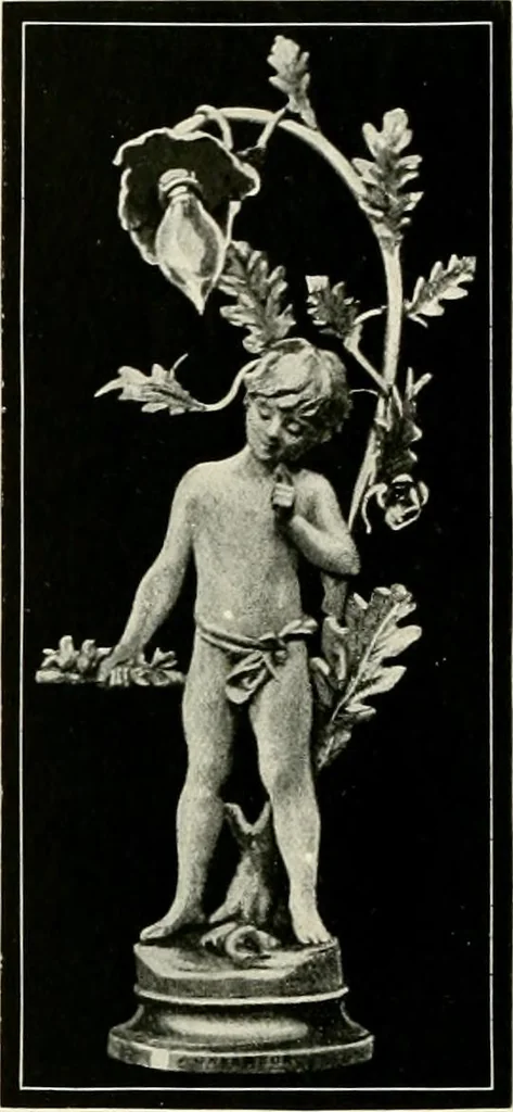 An illustration from Electric fixtures & glassware : F & G section, 13th ed., 1911, leaf 269