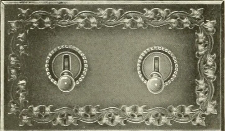 An illustration from Electric fixtures & glassware : F & G section, 13th ed., 1911, leaf 27